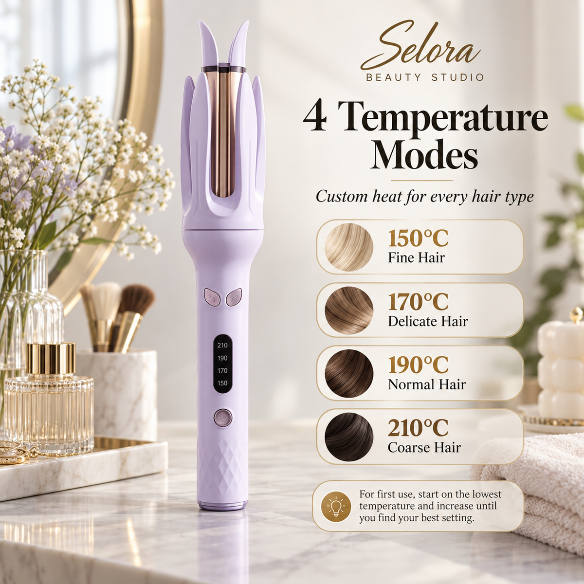 Selora Automatic Hair Curler