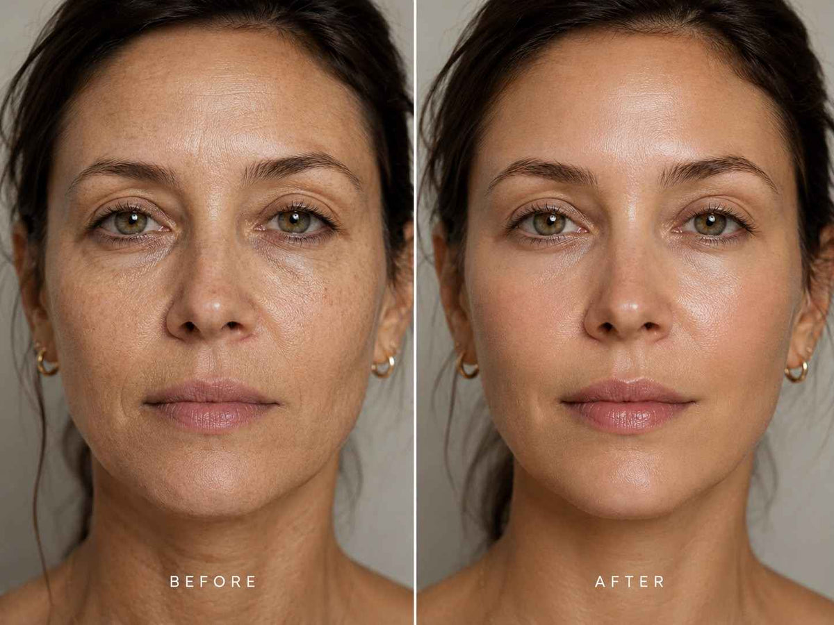 Selora Facial Neck Beauty Enhancer being used on the face