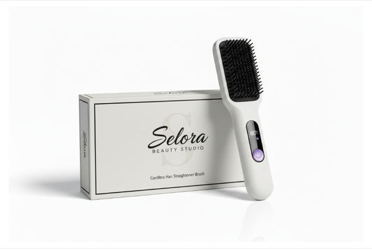 Selora Cordless Hair Straightener Brush
